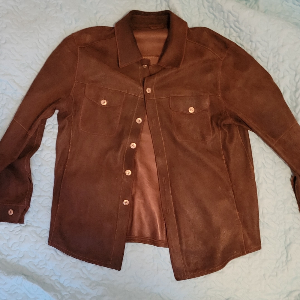 Gimo's hand made lamb skin Jacket/Blazer